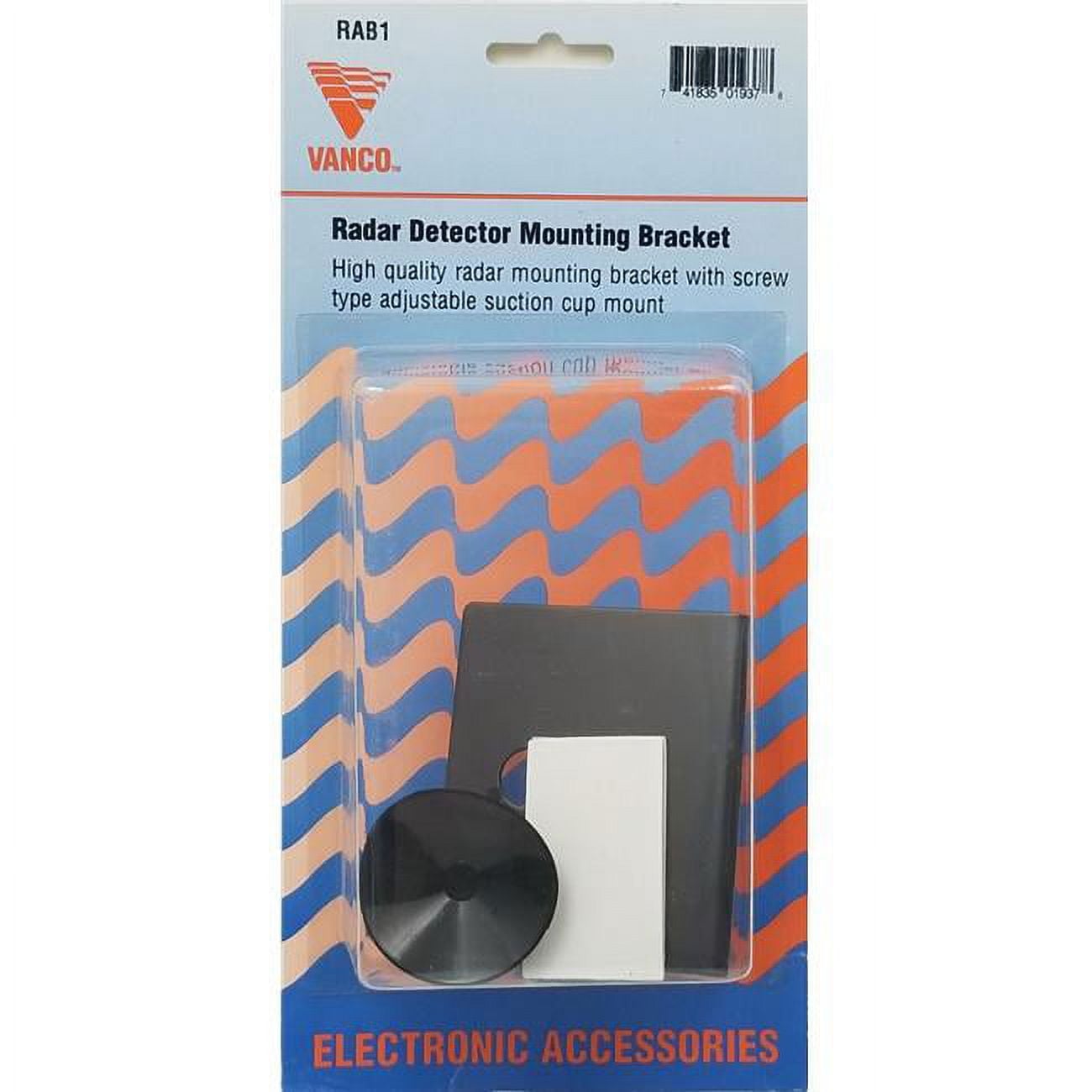 RAB1 Suction Cup Window Mount Radar Bracket