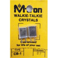 Cobra Electronics CH27 Channel 27 Receive & Transmit Crystal Pair for Walkie Talkies