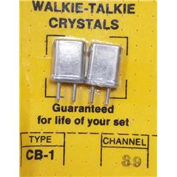 Cobra Electronics CH39 Channel 39 Receive & Transmit Crystal Pair for Walkie Talkies