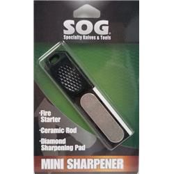 SHO3CP Firestarter & Sharpener Ceramic Rod & Diamond Pad