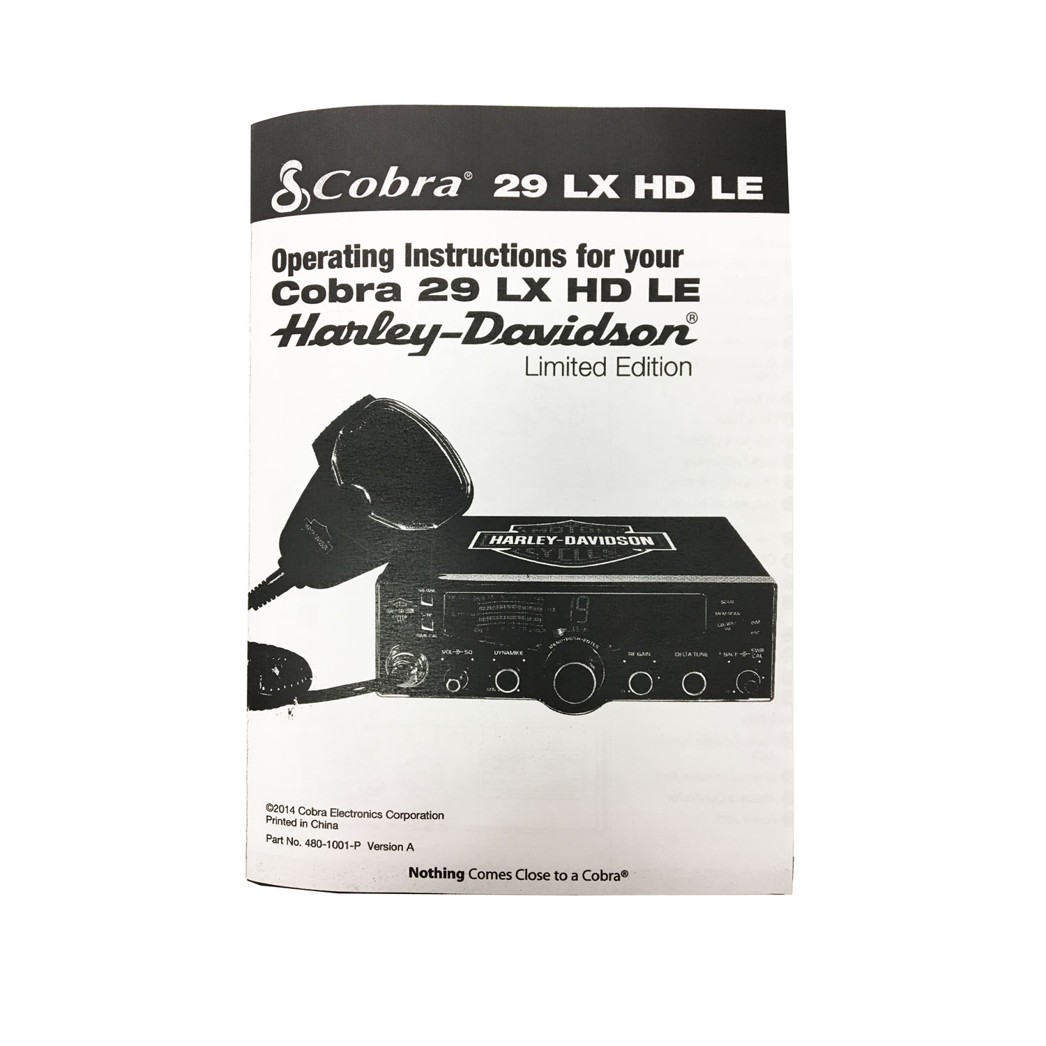 OMC29LXHDLE Owners Manual for TwoWay Radios