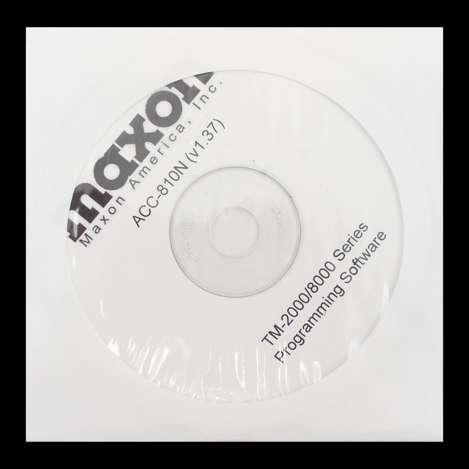 Maxon ACC810N Version 1.3 Programming Software for TM2000 & 8000 Maxon Radios