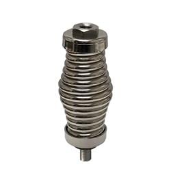 Heavy Duty Stainless Steel Barrel Spring with 0.375 to 24 in. Standard Threads
