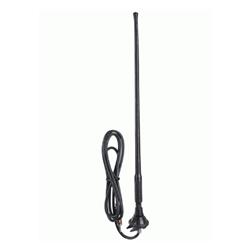 14 in. Tall Universal Top Rubber Mount AM & FM Antenna with 54 in. Cable - Black