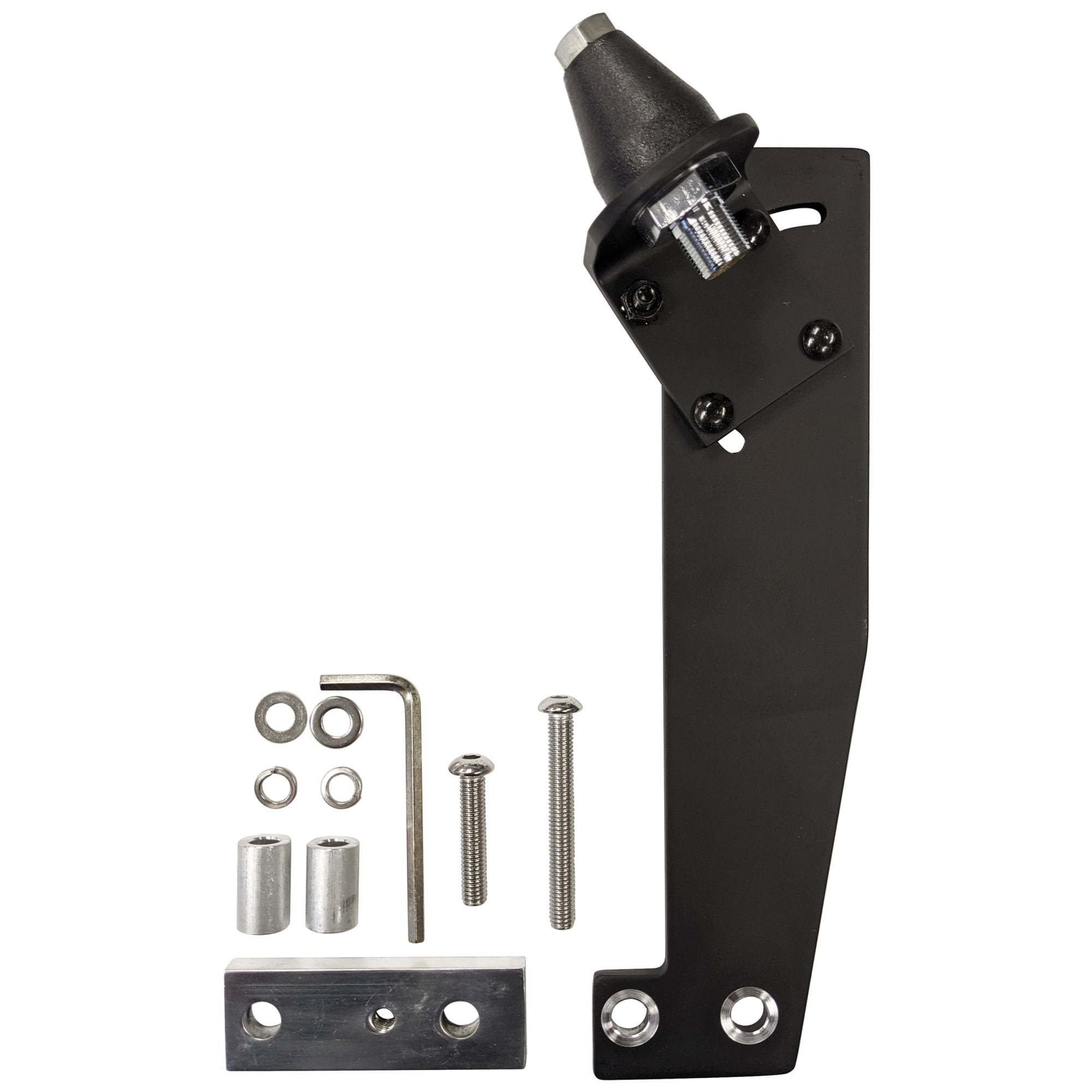 DRX3702 Adjustable Door Hinge Antenna Bracket with DX239 Antenna Stud for 2017 International Series Trucks