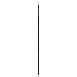 DRX4321 Bullet High Performance Extreme Bandwidth CB Antenna, Silver & Black