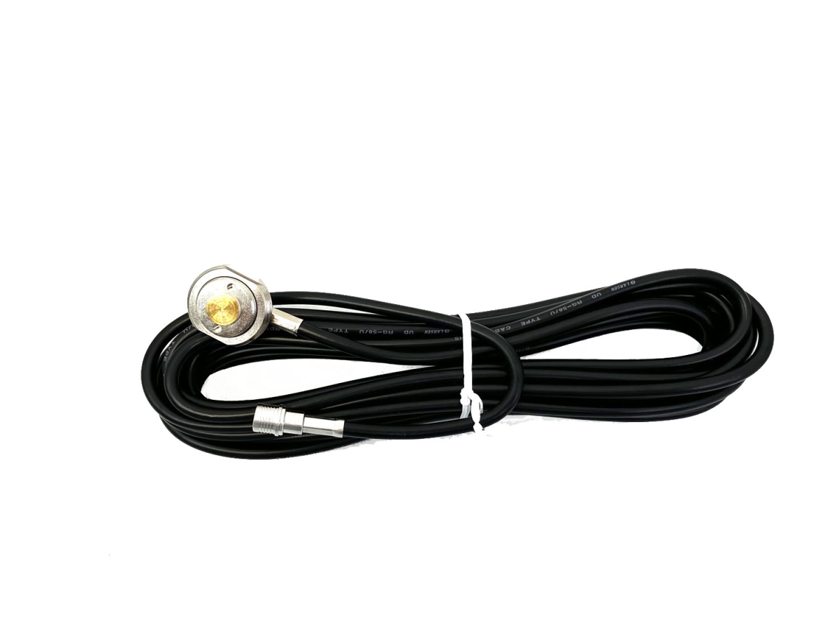 Larsen NMOKHFUDQMAI NMO High Frequency 17 ft. Coax Cable with Installed QMA Connector