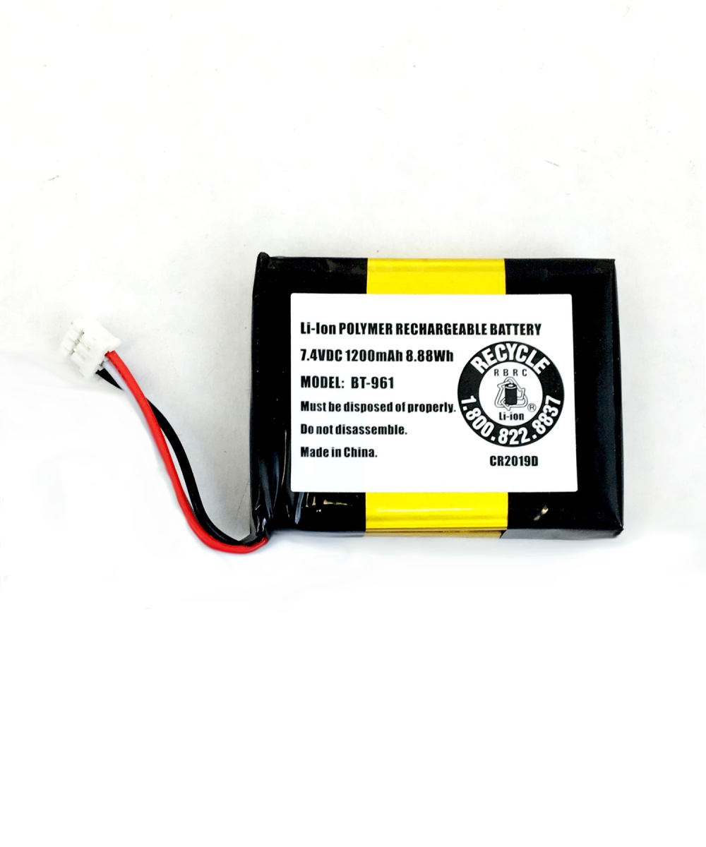 BBTG0961001 Replacement 1200 mAh Battery for Atlantis275 BT-961