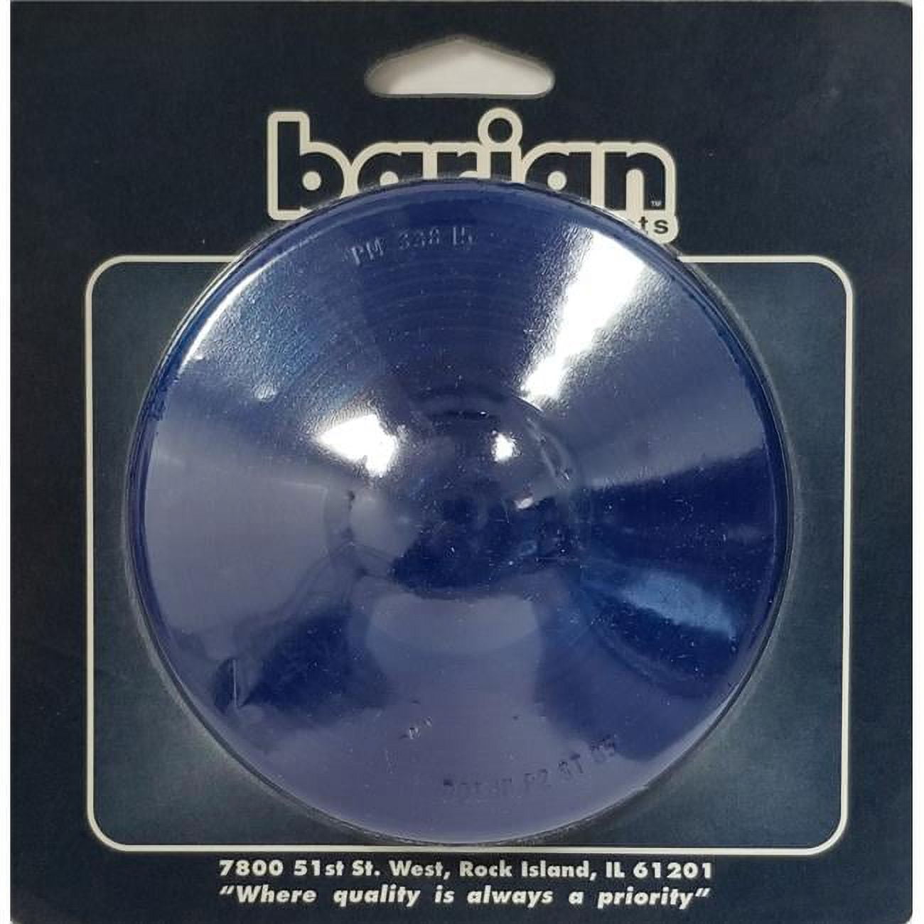 Picture of Barjan 049BP33815B 4-1 by 4 in. lens Round Cded,Peterson - Blue