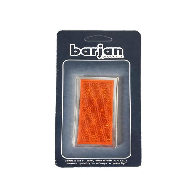 Picture of Barjan 049BP484A Reflector Rectangular 2 by CD - Amber