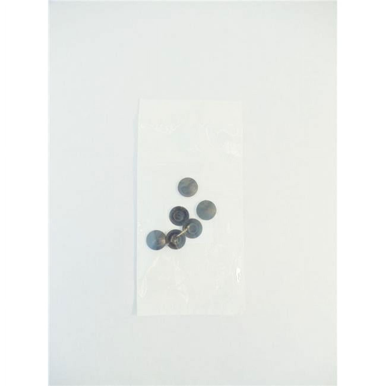 3 by 8 in. Hole Plugs for Diameter Hole 6 Piece Package - Black
