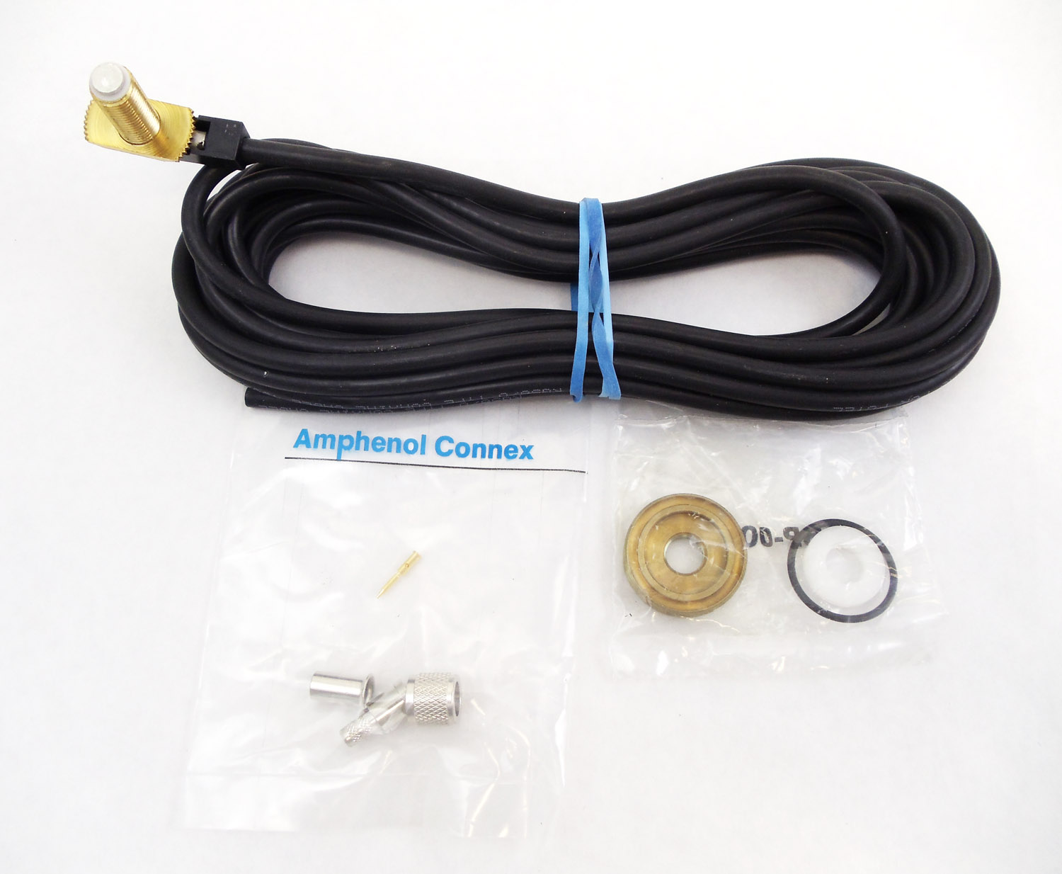BMATM3PL 0.35 in. & 17 ft. Adjustable Mount with RG58U Coax Cable & Loose Mini UHF Connector