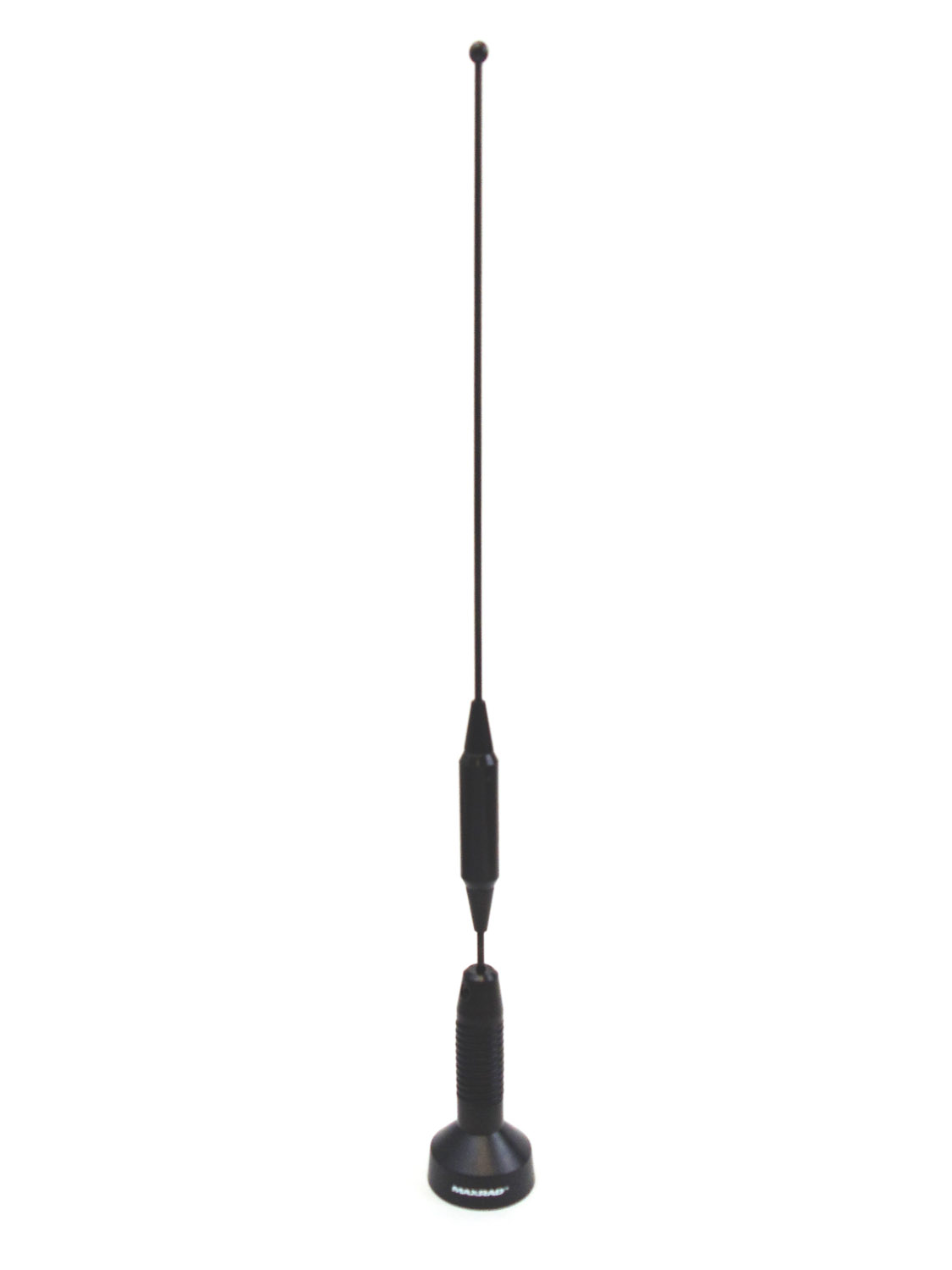 BMAX8033S 150 watt 806-896MHz 3dB Closed Coil Cellular Antenna with Shock Spring, Black