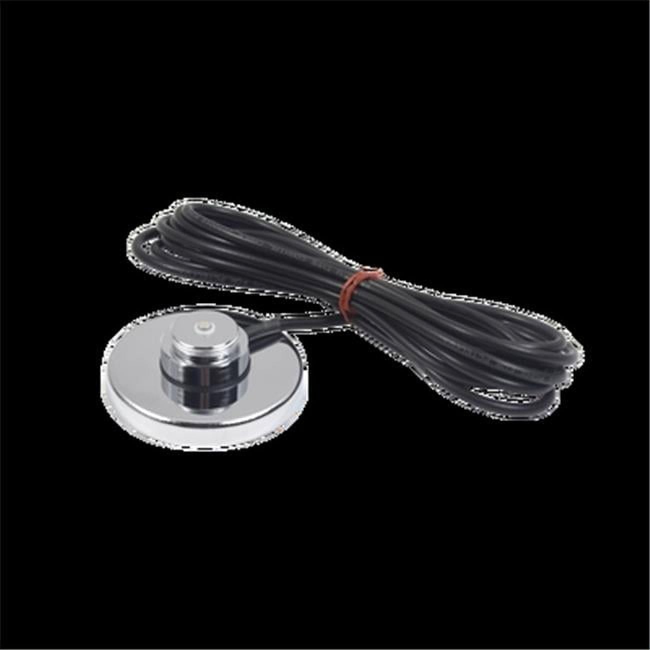 3 in. & 12 ft. Magnet RG58A-U, No Connector, Chrome