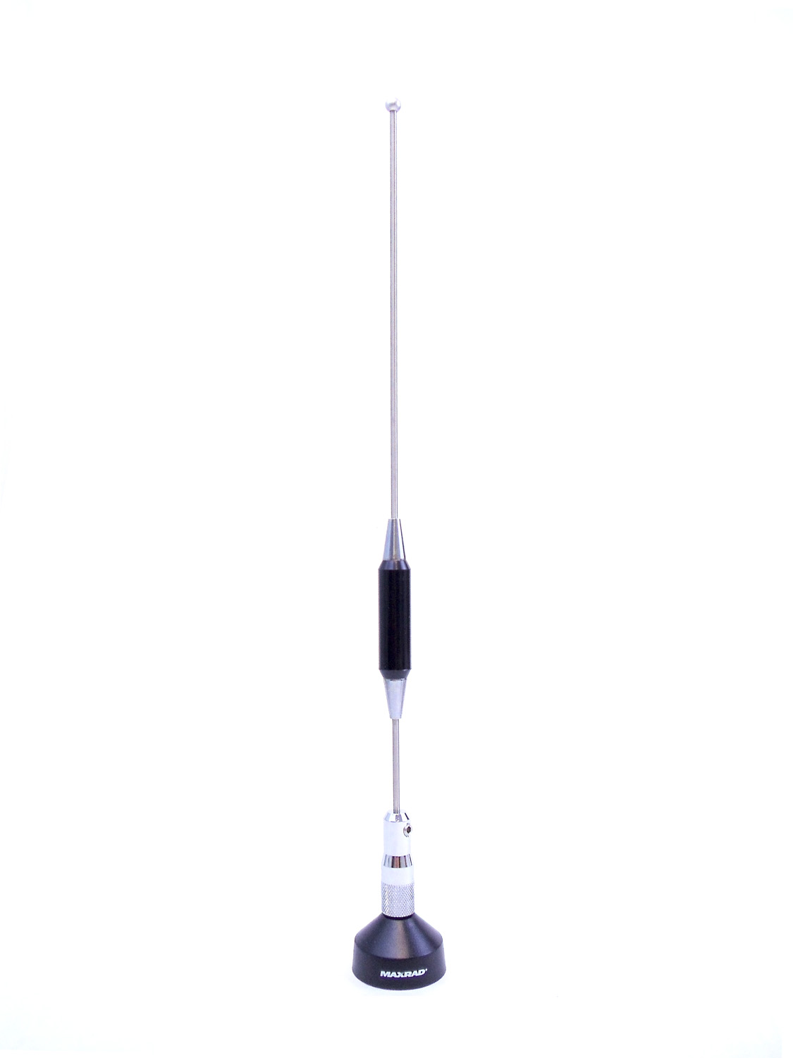MAX9033 150 watt 896-940MHz 3dB Gain Closed Coil Antenna, Black & Chrome