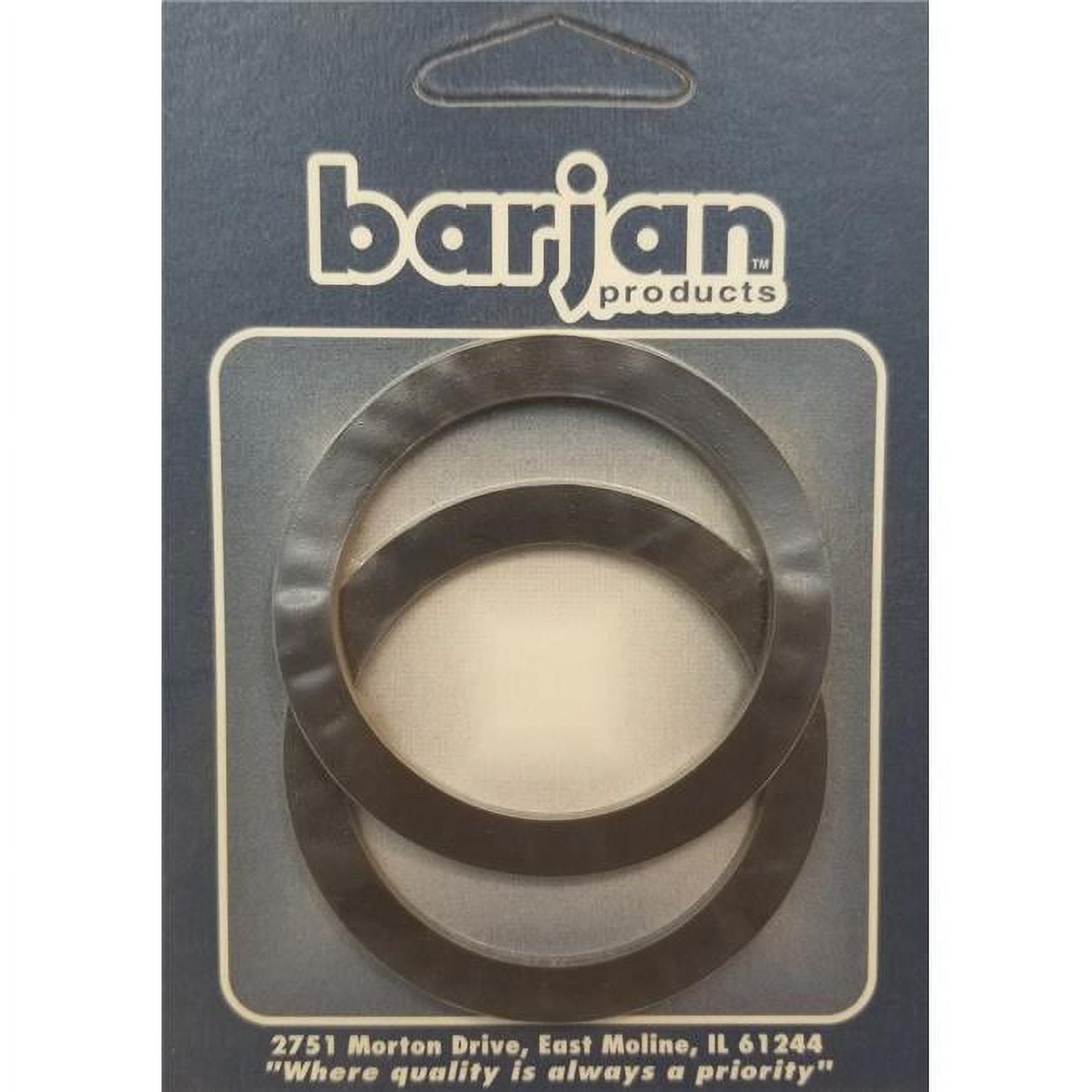 Gasket 2 in. Neoprene Gas - 2 Carded
