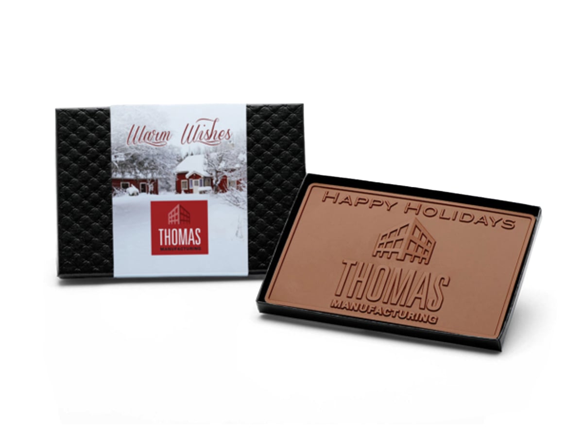 1056 3 oz Chocolate Bar with 4 x 6 in. Gift Box