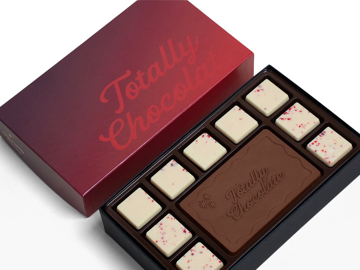3010 Peppermint Bark Ensemble Gift Set with Luxury Custom Packaging - 10 Piece