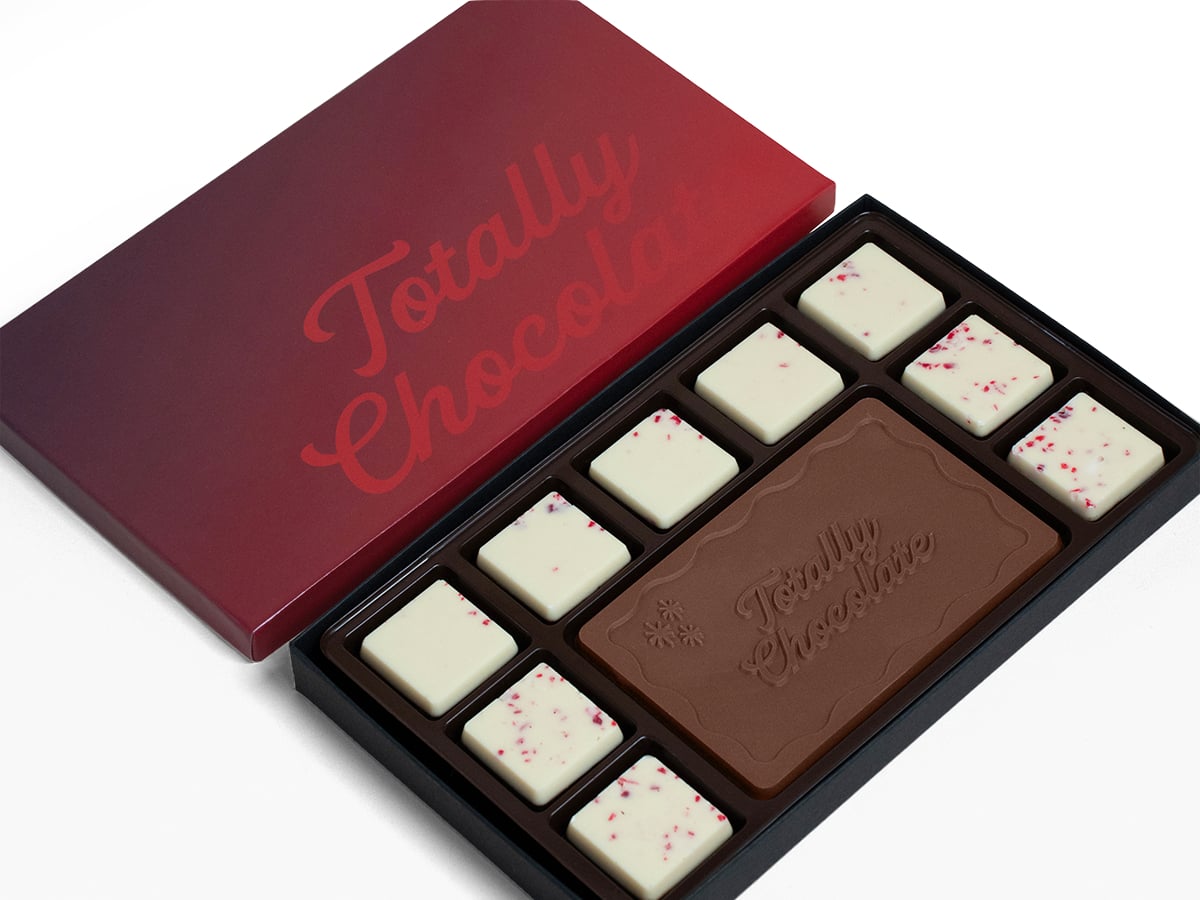 3010S Peppermint Bark Ensemble Gift Set with Classic Custom Packaging - 10 Piece