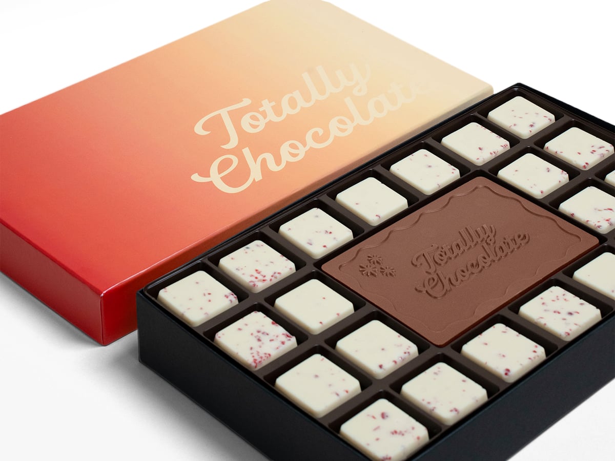 3046 Peppermint Bark Ensemble Gift Set with Luxury Custom Packaging - 46 Piece