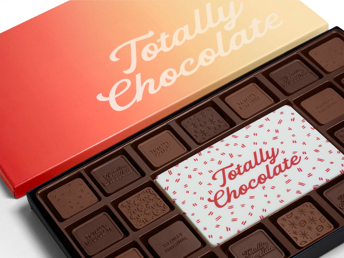 3090S Grand Chocolate Gift Set with Classic Custom Packaging - 90 Piece