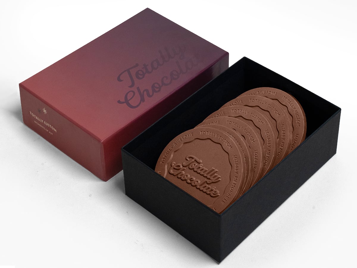 4006 Decadent Chocolate Cookie Gift Set with Luxury Custom Packaging - 6 Piece