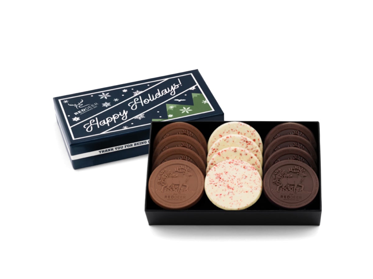 4012 Gourmet Chocolate Cookie Gift Set with Luxury Custom Packaging - 12 Piece