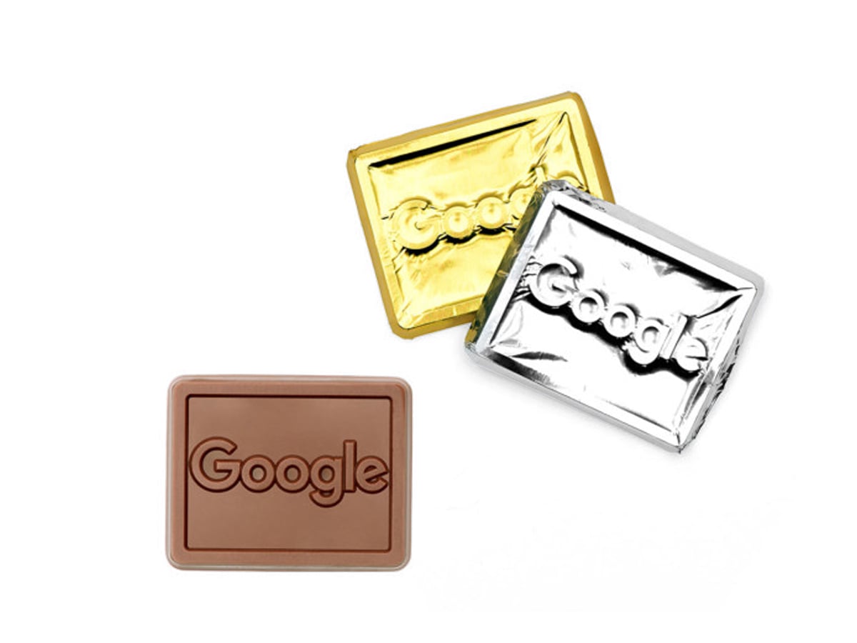 5004 Premium Custom Foil-Wrapped Rectangle Chocolate