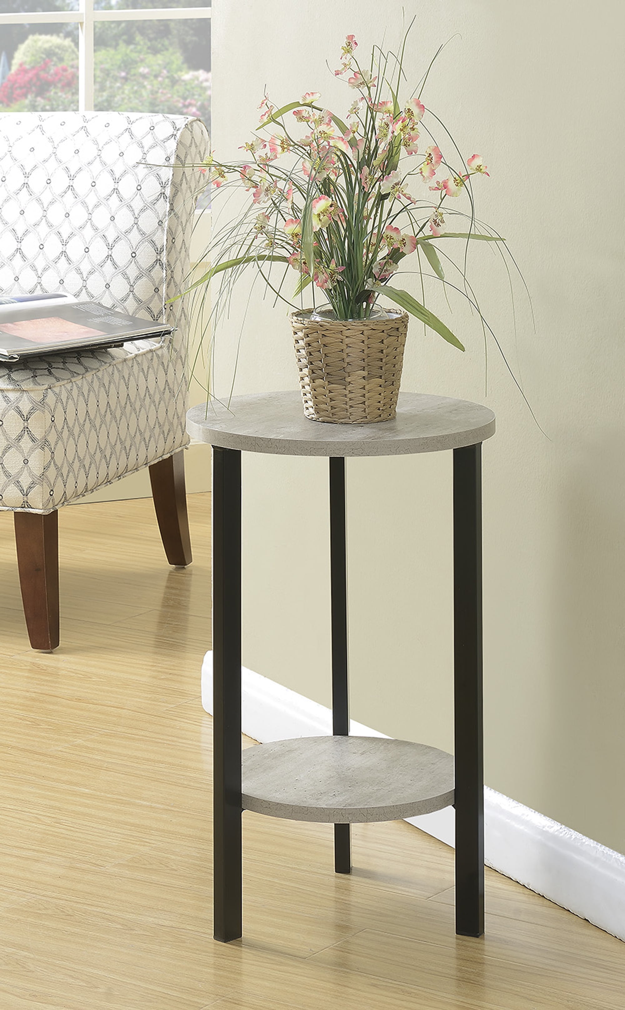 Picture of Convenience Concepts 111254 Graystone Plant Stand&#44; 24 in.