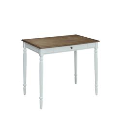 Picture of Convenience Concepts 6042195DFTW French Country Desk - Driftwood & White
