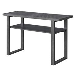 Convenience Concepts Shoreline Console Table, Charcoal Gray