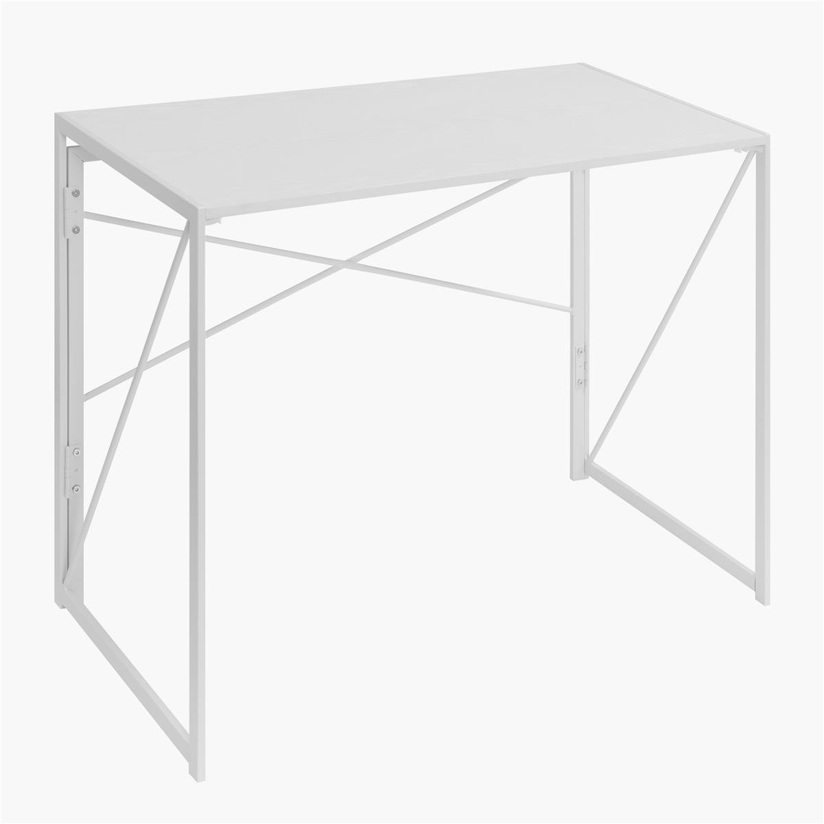 Picture of Convenience Concepts 090110WFW Extra Folding Desk&#44; White & White