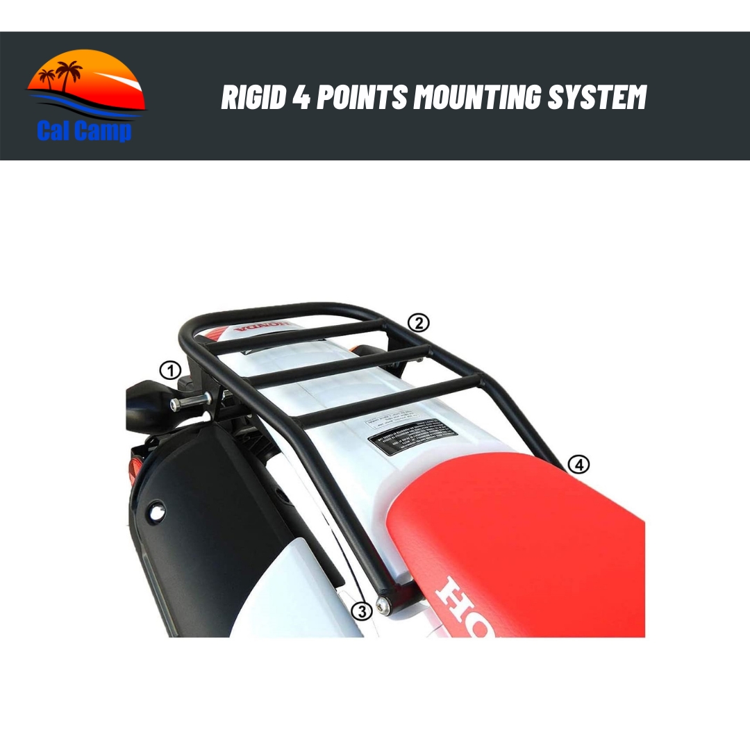 CRF250L Rack Durable Rear Luggage Utility Rack for Honda CRF250M Models
