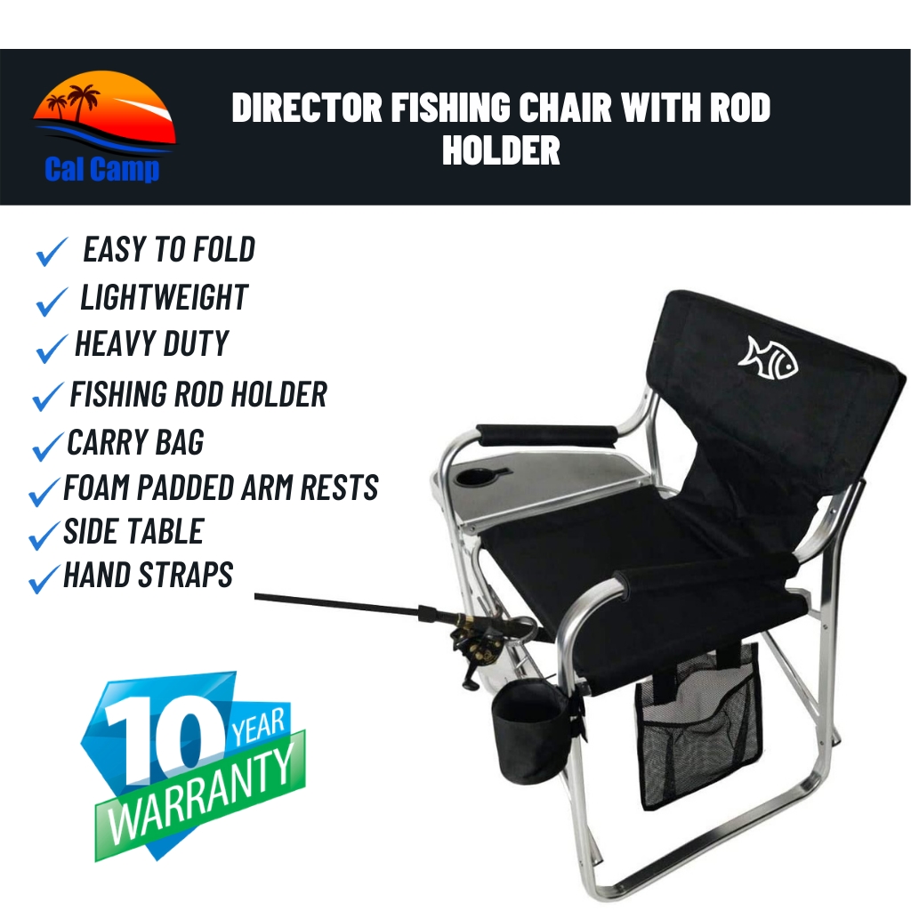 CC65TF Premium Folding Fishing Director Chair