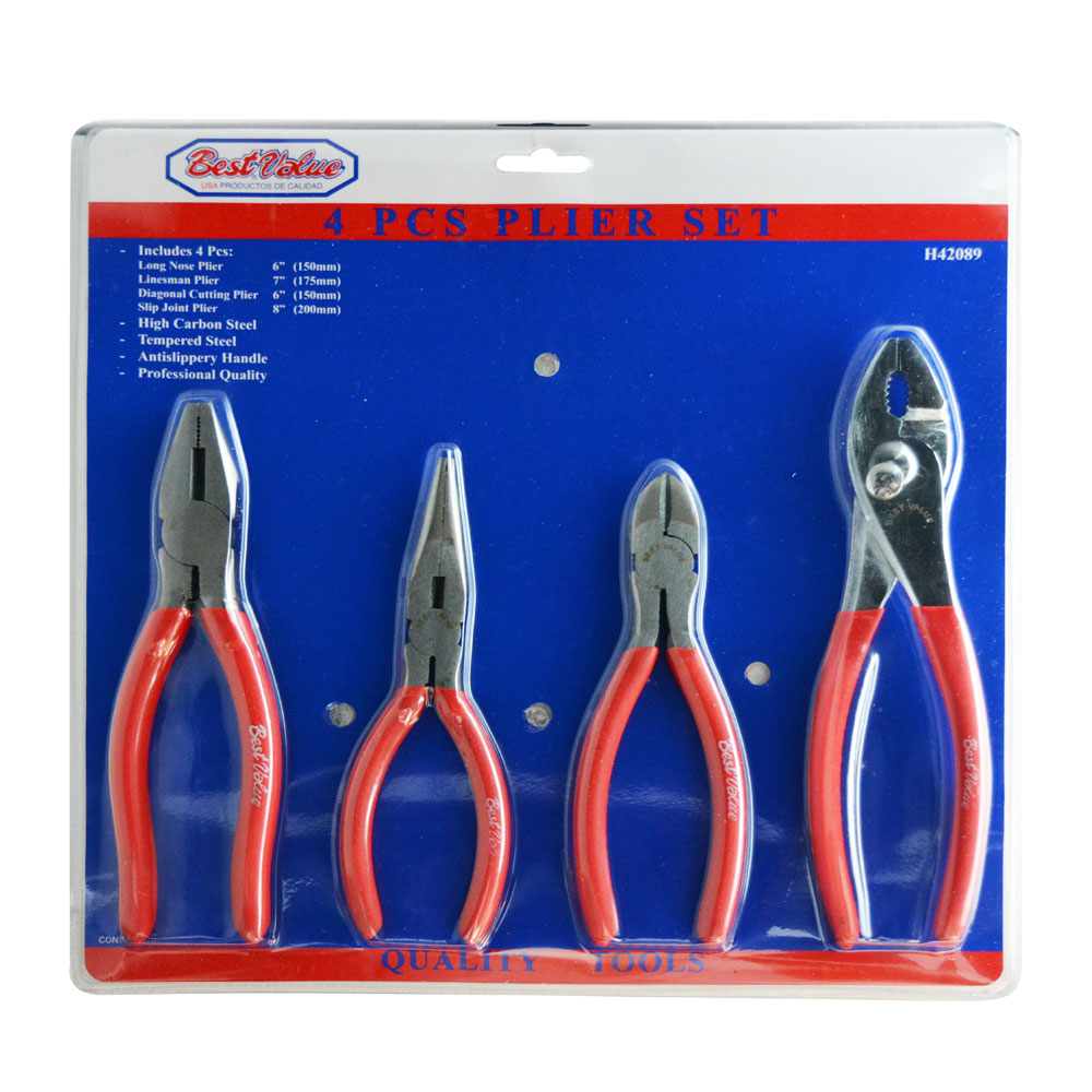 H42089 Plier Set - 4 Piece