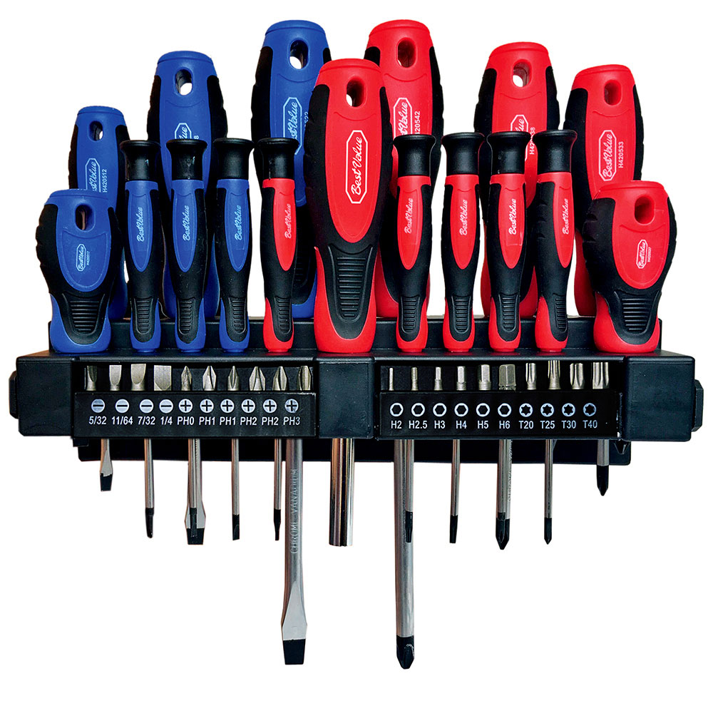 H420556 0.25 x 1.5 in. Screwdriver Set - 38 Piece