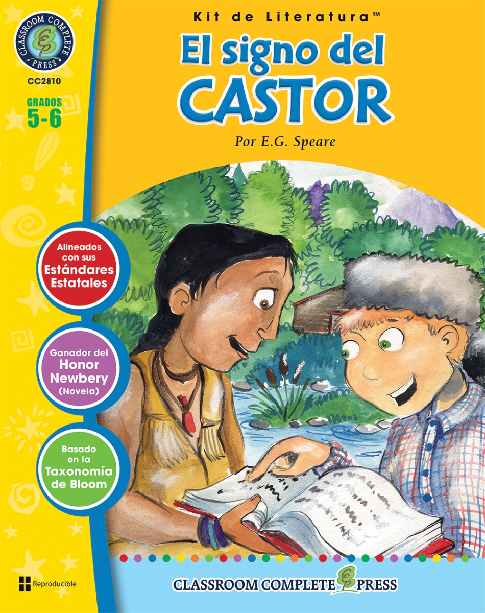 CC2810 El signo del castor - Kit de Literatura Gr. 5-6