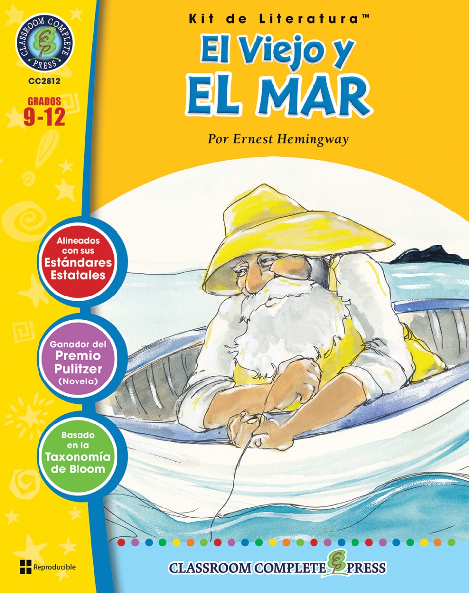 CC2812 El Viejo y el Mar - Kit de Literatura Gr. 9-12