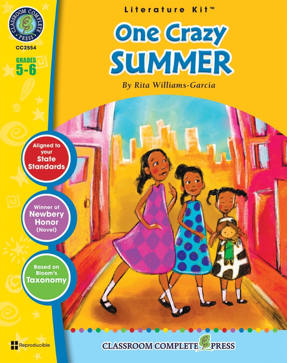 CC2554 One Crazy Summer - Literature Kit Gr. 5-6