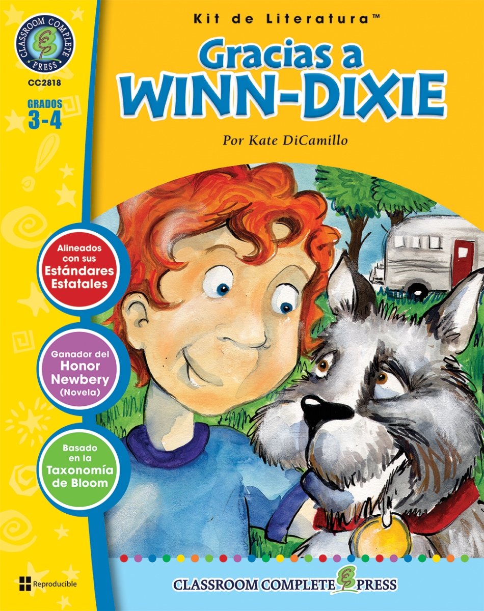 CC2818 Gracias a Winn-Dixie - Kit de Literatura Gr. 3-4