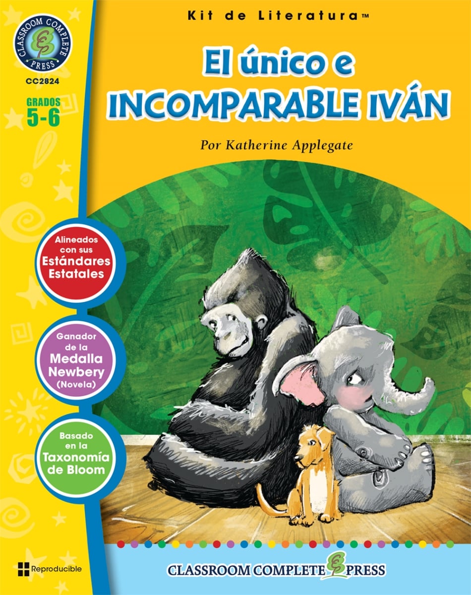 CC2824 El único e incomparable Iván - Kit de Literatura Gr. 5-6