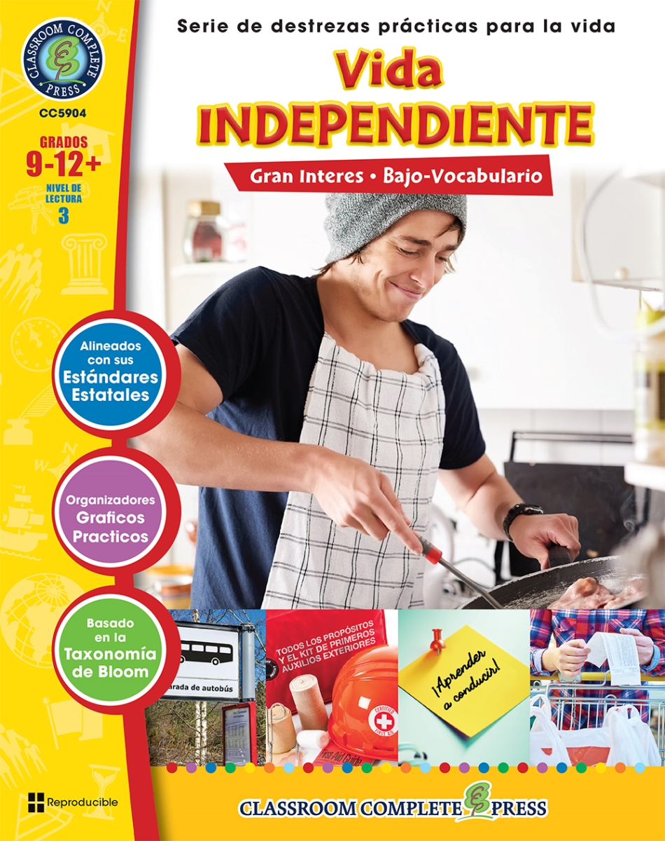 Picture of Classroom Complete Press CC5904 Practical Life Skills Independent Living Book - 9-12 plus Grade