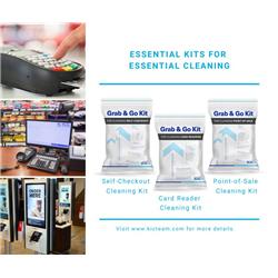 Kicteam KICKW3KSCO2MC1 Self Checkout Cleaning Kit
