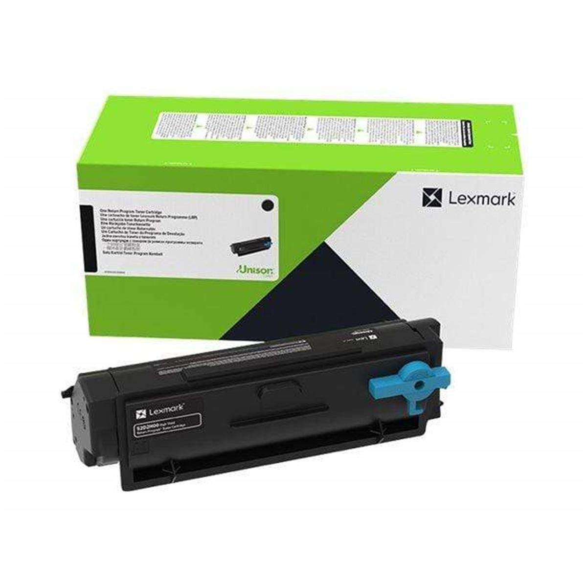 Picture of Lexmark LEX55B1X0E Extra High Yield Toner Cartridge - 20000 Page Yield, Black