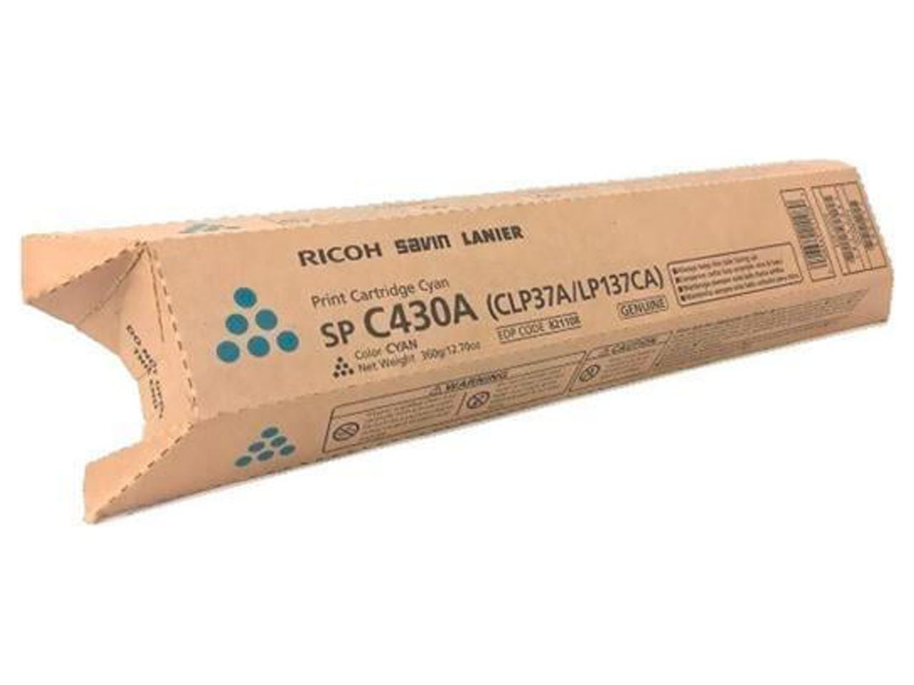 Aficio SPC430DN Toner Cartridge, Cyan