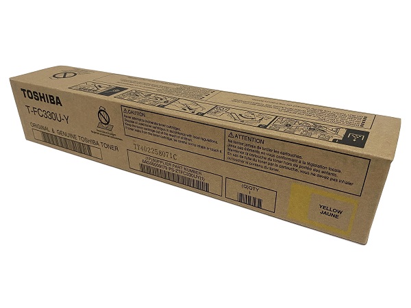 Picture of Toshiba TOSTFC330UY 330AC E-Studio Toner Cartridge - Yellow - 17&#44;400 Yield