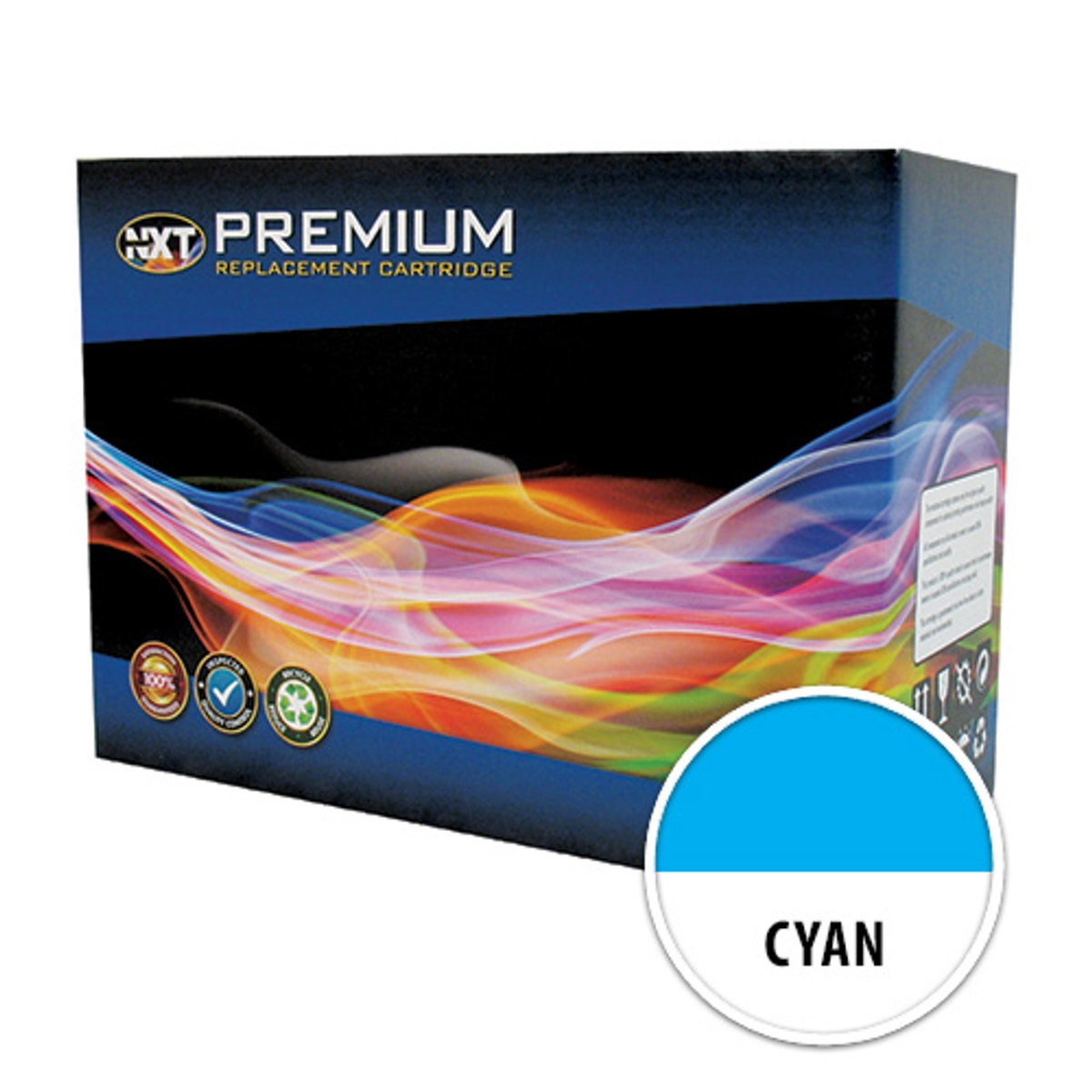 Picture of NXT Premium PRMHT2101A 210A SD Cyan Non-OEM Toner for HP LJ 4201DN