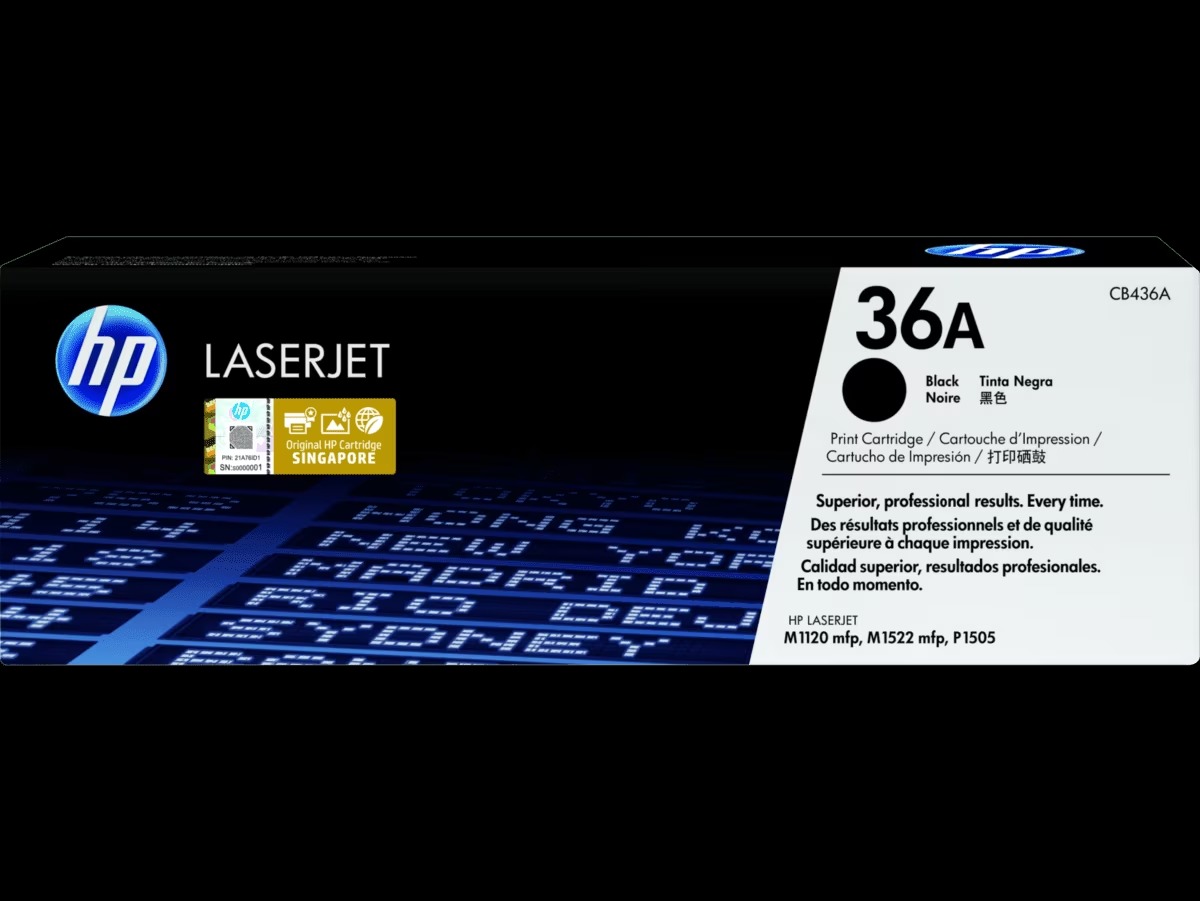 RPLHPCB436AJ Replacement HP CB436A Jumbo Toner, Black