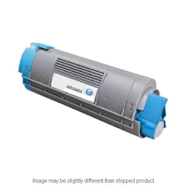 Picture of RPL Premium RPLOK43324403 43324403 Replacement Toner Cartridge for Okidata - Cyan