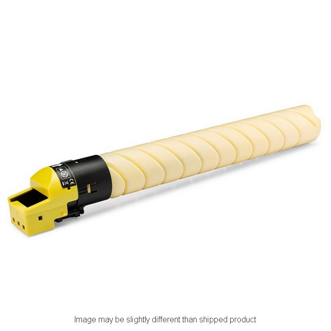 Picture of RPL Premium RPLKMTN626Y ACV1230 Replacement Toner Cartridge for Konica Minolta - Yellow